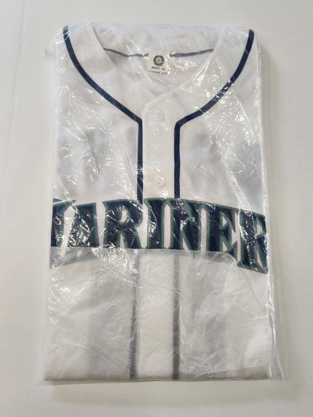 NIB Seattle Mariners Edgar Martinez Jersey Adult XL 2017 SGA Alaska Airlines